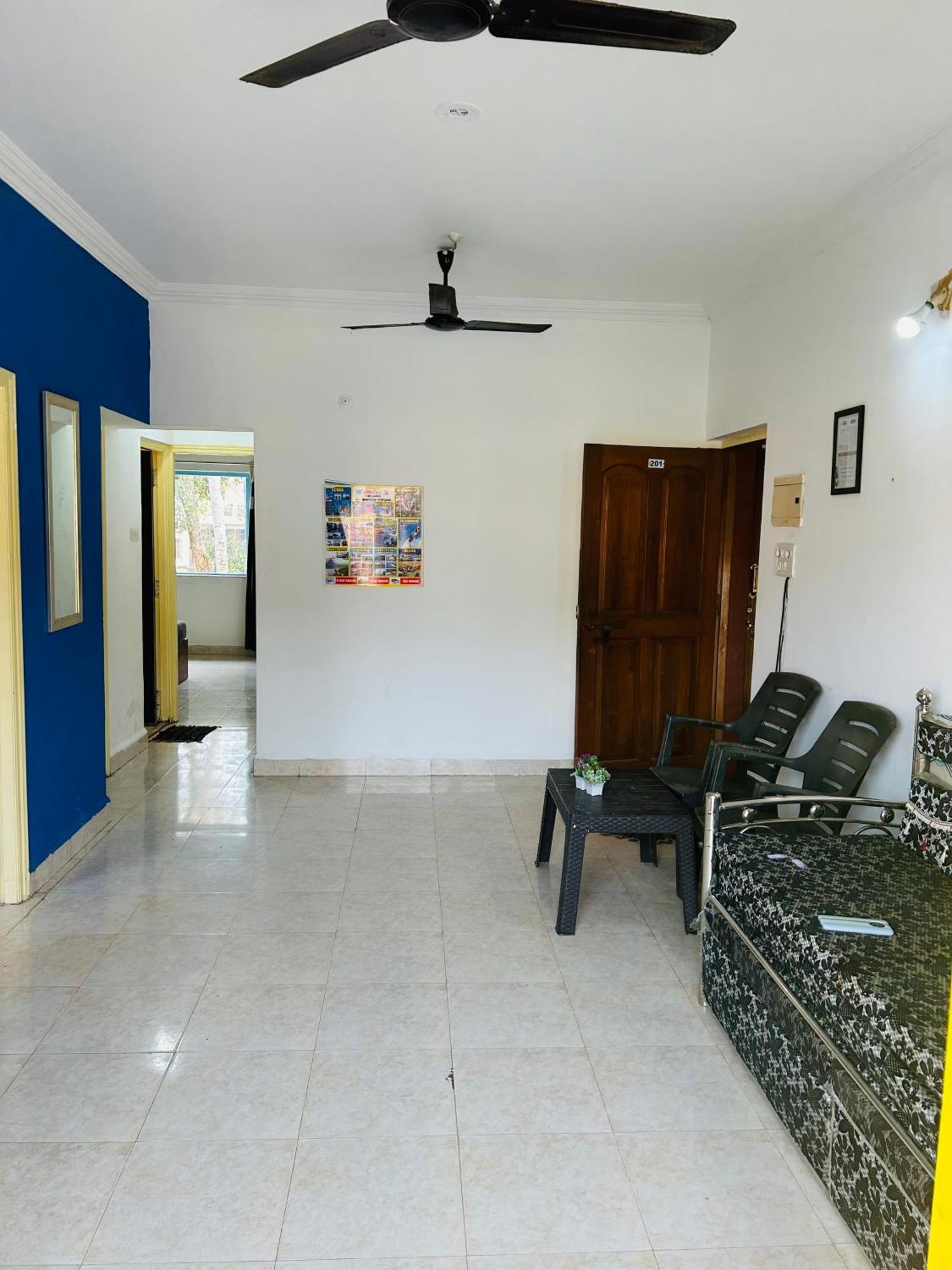 2bhk Apartment With Pool Calangute Exterior photo