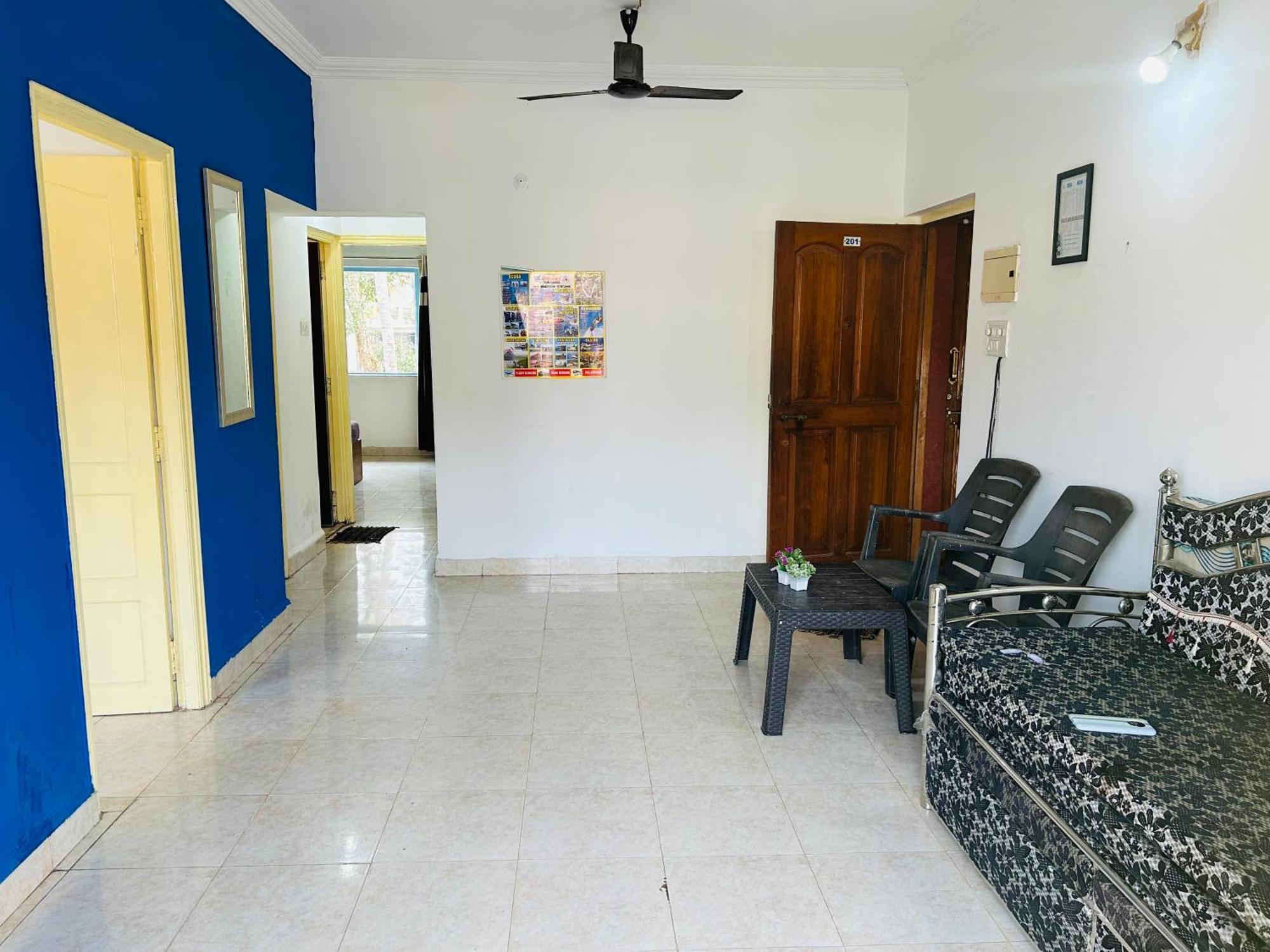 2bhk Apartment With Pool Calangute Exterior photo